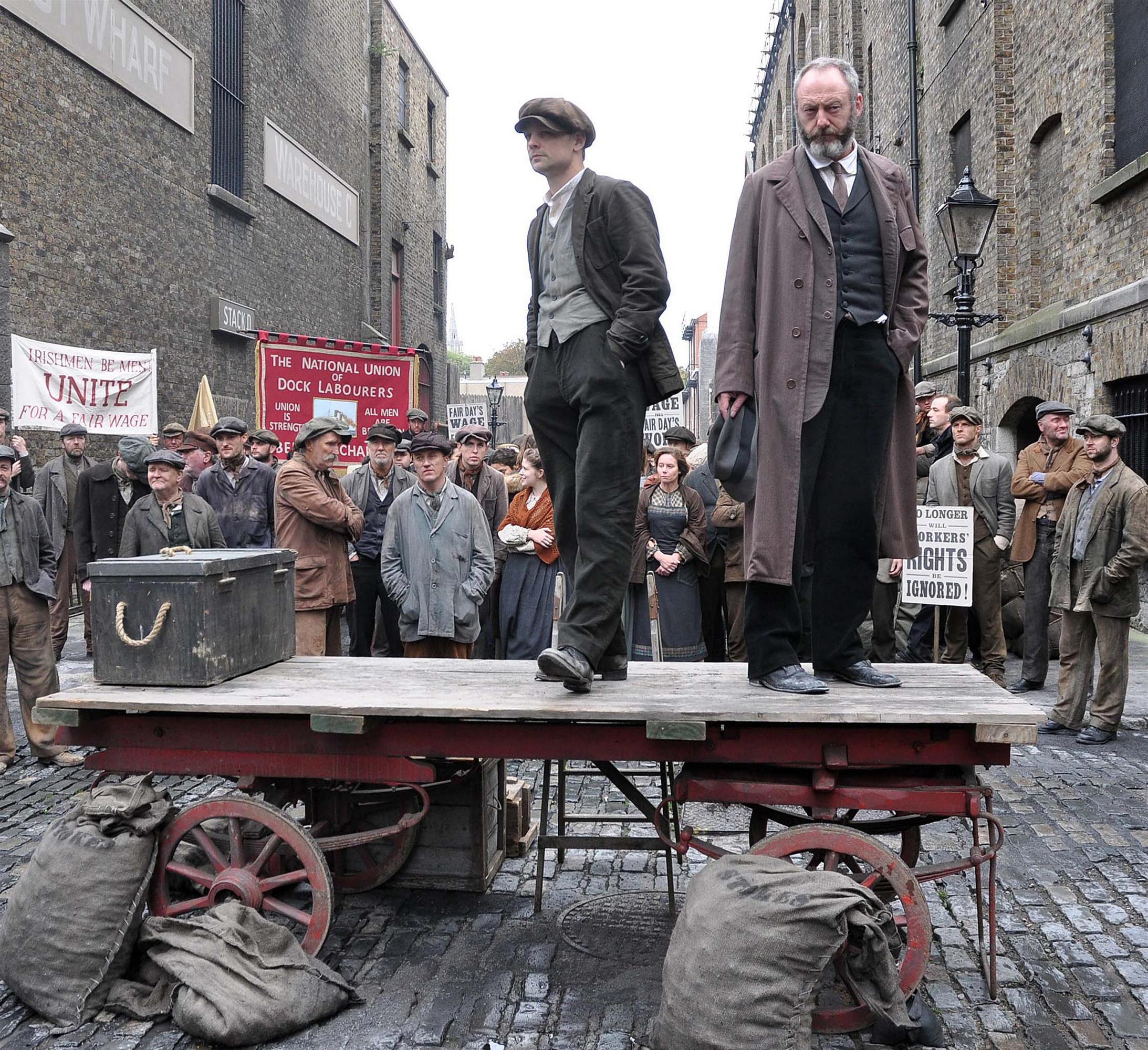 Liam Cunningham on the TV set of 'Titanic: Blood and Steel' | Picture 99844